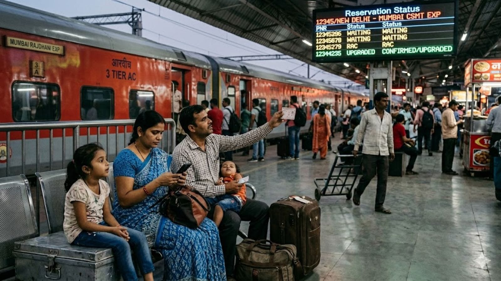 Waiting list to Higher class: How Indian Railways ticket upgradation system works