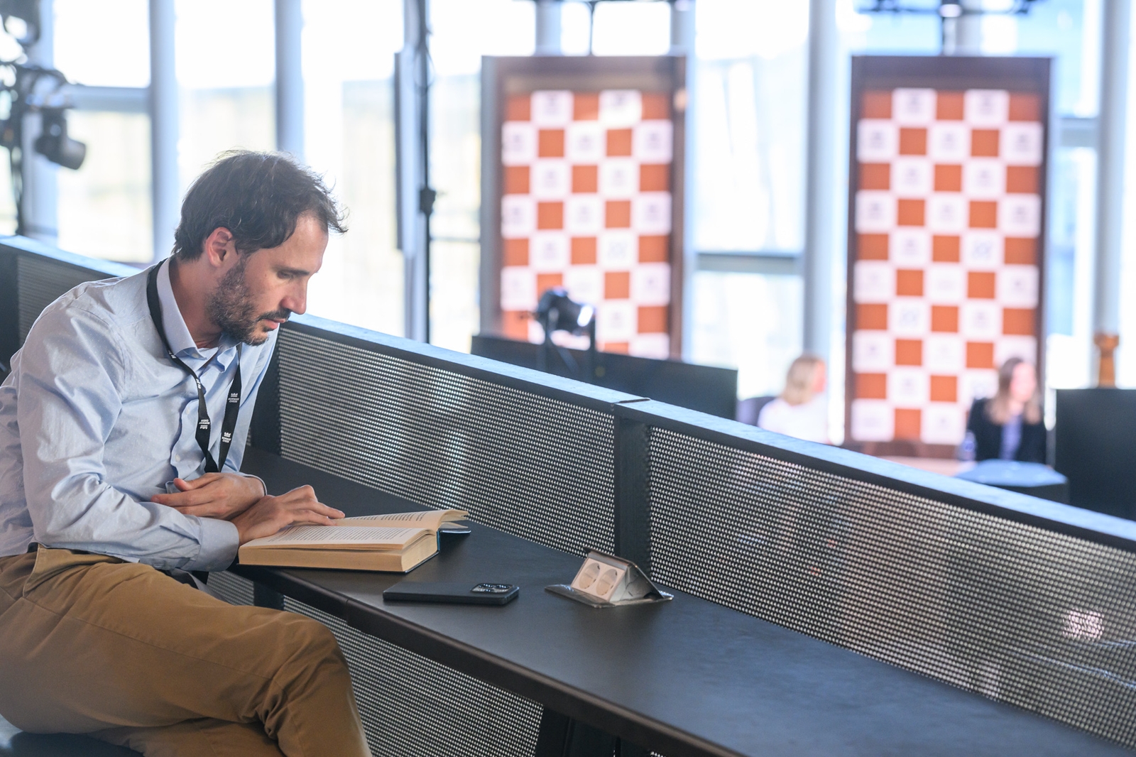 Ivan Cheparinov - The Bulgarian grandmaster who has been Firouszja's coach for the past four years. (Photo Credit: Michal Walusza/Norway Chess)