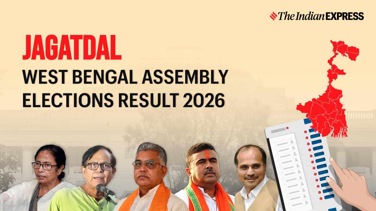Jagatdal (West Bengal) Assembly Election Result 2026: Dr. Rajesh Kumar of BJP Wins