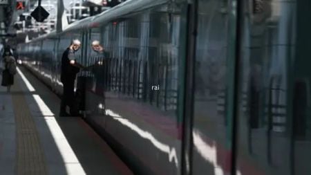 JR East suspended services on the up-bound Tokaido Line between Yokohama and Shinagawa stations