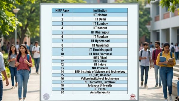 JEE Advanced 2026 Result: Top 20 engineering colleges in India  