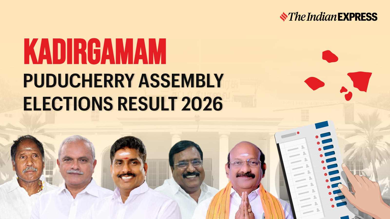 Kadirgamam Assembly Election Result 2026 LIVE: Winner, Vote Share and Party-wise Trends