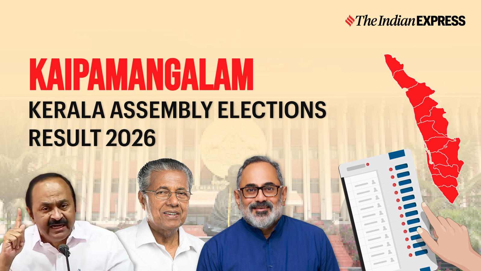 Kaipamangalam Assembly Election Result 2026 LIVE: Winner, Vote Share and Party-wise Trends