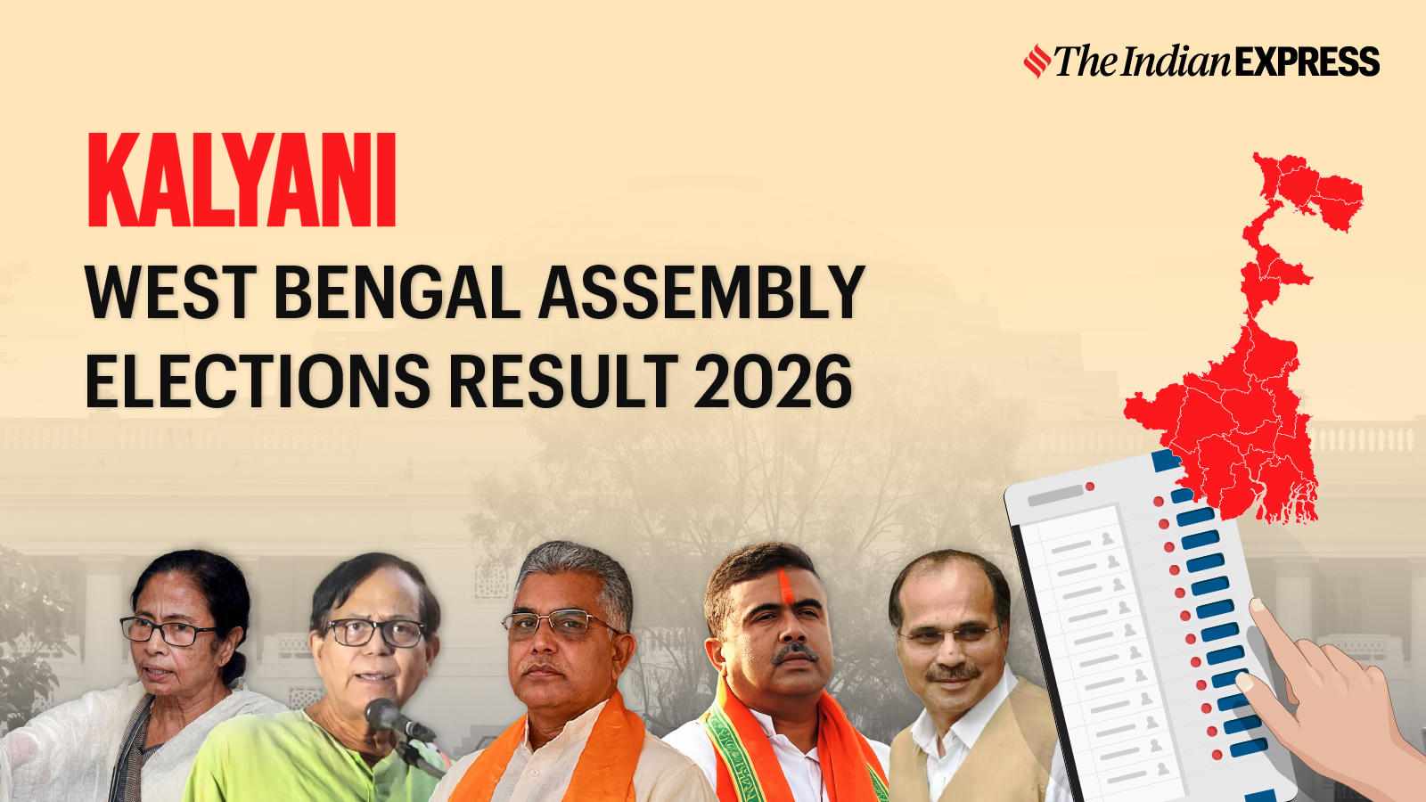 Kalyani (sc) Assembly Election Result 2026 Live: ANUPAM BISWAS of BJP is leading