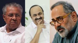 Early trends showed Congress-led United Democratic Front (UDF) leading in more than 59 seats in Kerala, as of 12 pm on Monday. (PTI/ File Photos)