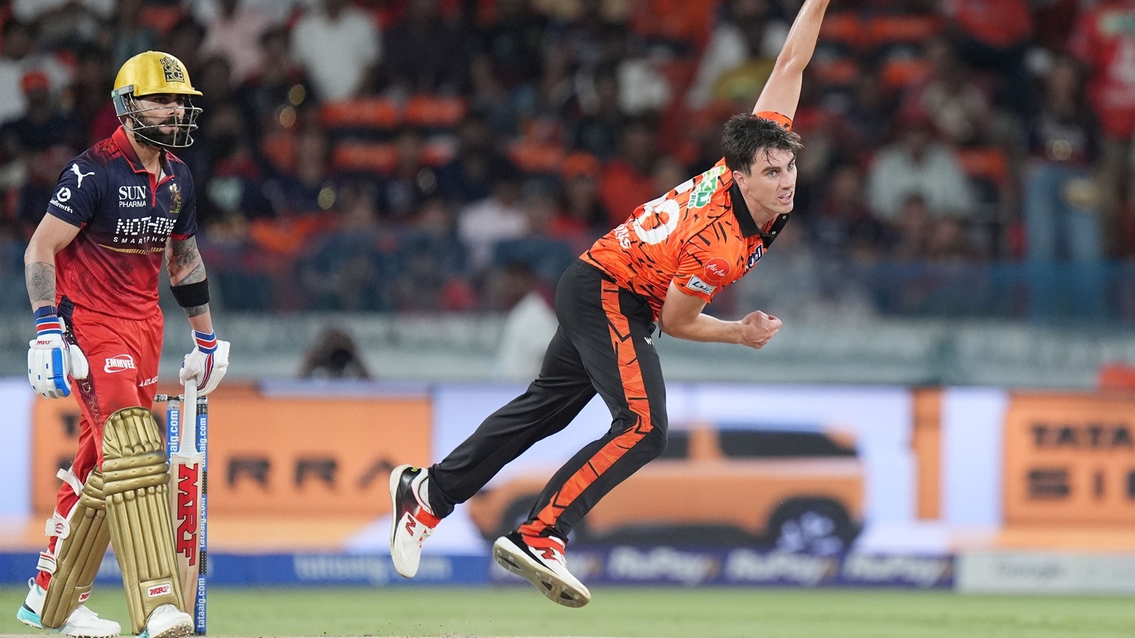 RCB fail to chase down SRH’s mammoth score but clinch top spot in IPL 2026 table