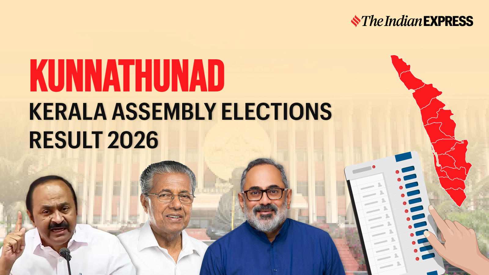 Kunnathunad Assembly Election Result 2026 LIVE: Winner, Vote Share and Party-wise Trends