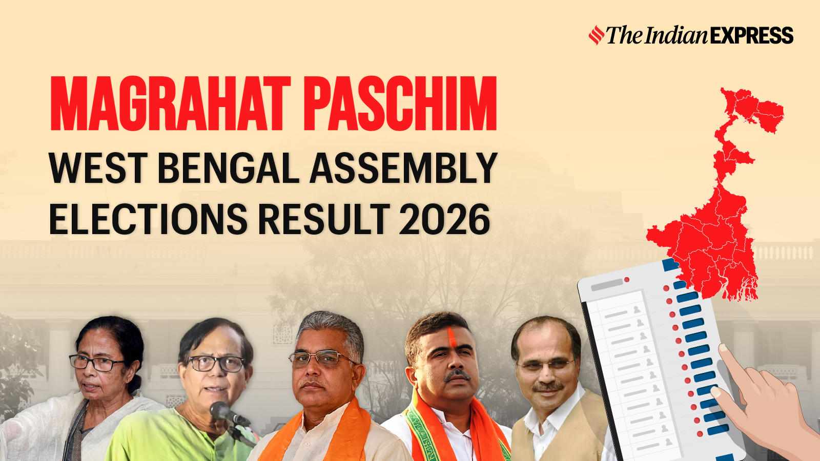 Magrahat Paschim Assembly Election Result 2026 LIVE: Winner, Vote Share and Party-wise Trends