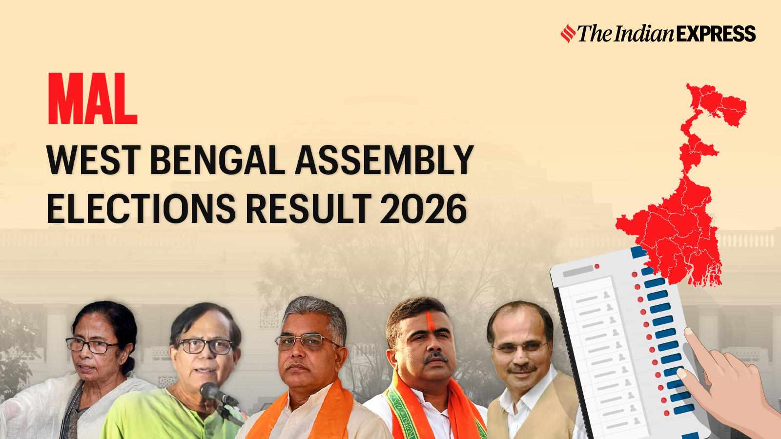 Mal Assembly Election Result 2026 LIVE: Winner, Vote Share and Party-wise Trends