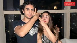 Malaika Arora with her son Arhaan