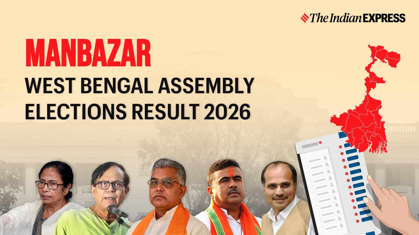 Manbazar Assembly Election Result 2026 LIVE: Winner, Vote Share and Party-wise Trends