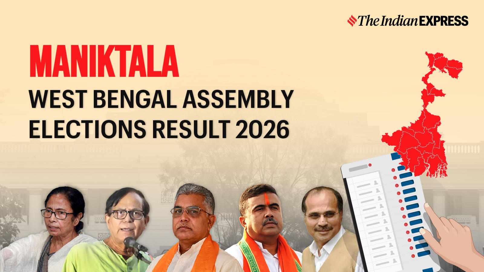 Maniktala Assembly Election Result 2026 LIVE: Winner, Vote Share and Party-wise Trends