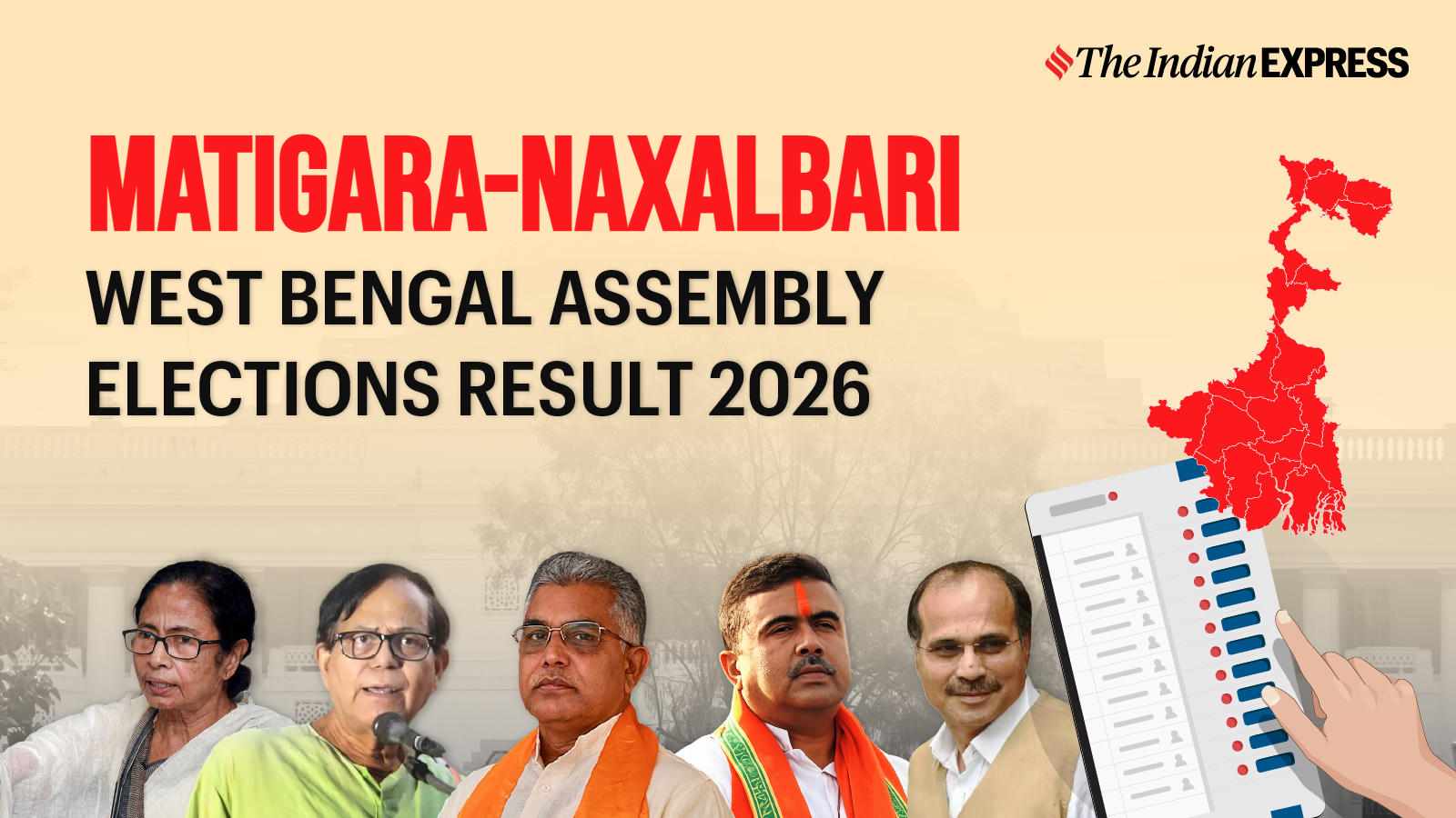 Matigara-Naxalbari Assembly Election Result 2026 LIVE: Winner, Vote Share and Party-wise Trends