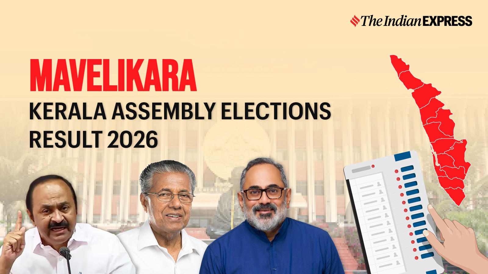 Mavelikara Assembly Election Result 2026 LIVE: Winner, Vote Share and Party-wise Trends