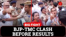 Bengal D-Day Drama: BJP vs TMC Clash Before Counting | Who Will Win West Bengal?