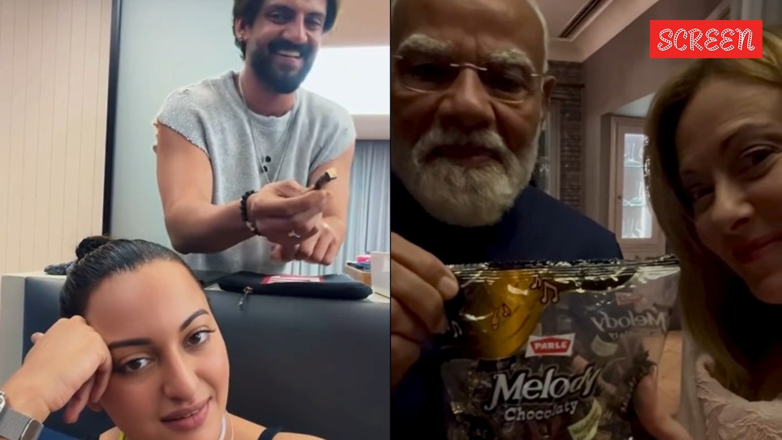 Sonakshi Sinha, Zaheer Iqbal’s hilarious Bollywood twist on PM Modi ...