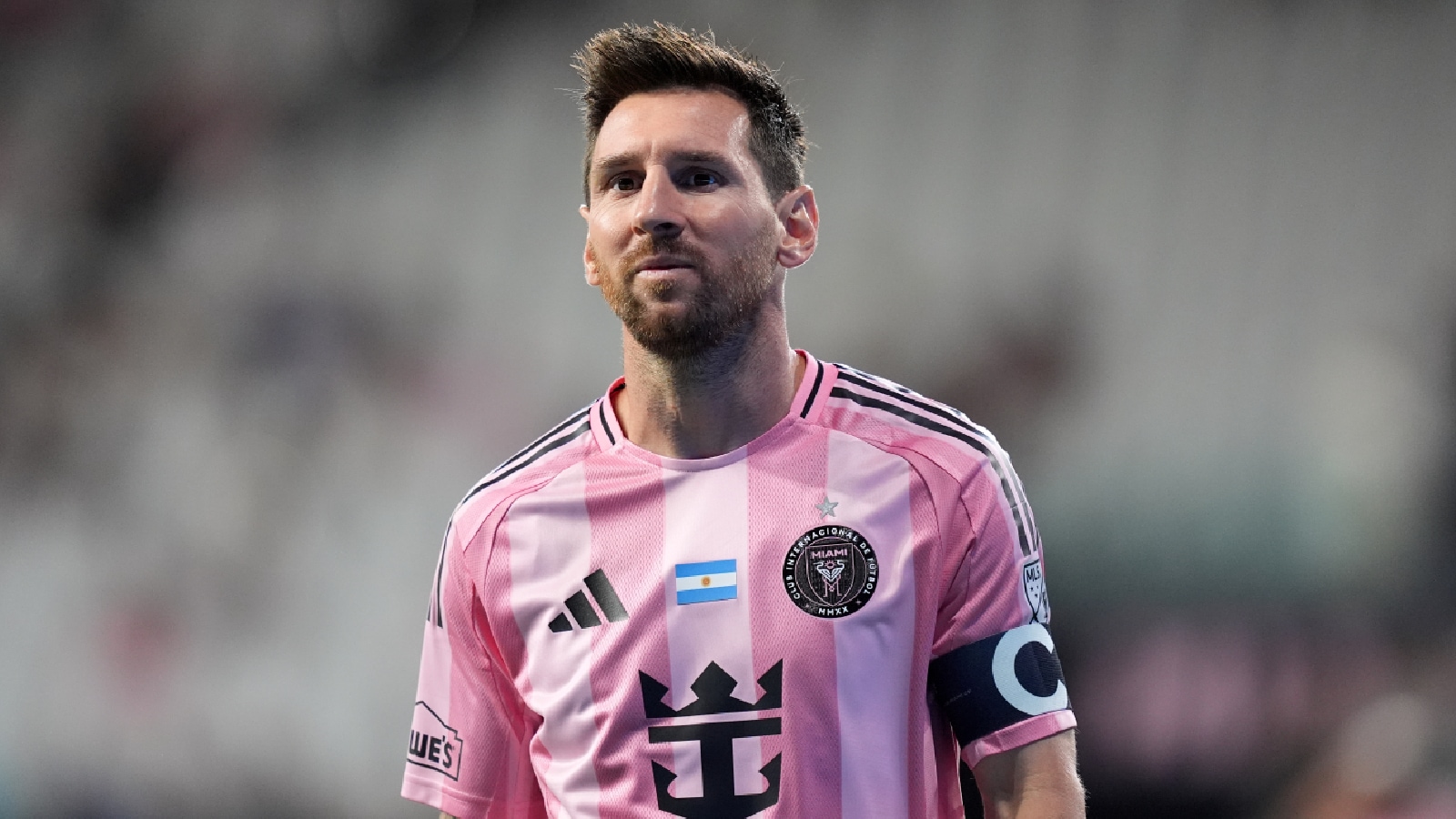Lionel Messi suffered a hamstring injury scared during his last MLS match before the FIFA World Cup 2026. (AP Photo)