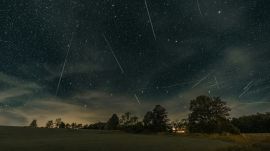 Earth moves through this stream of dust each year at this same point in time. When this dust and debris enter the earth’s atmosphere at a very high velocity, it gets burned out and causes a bright trail of lights that people call ‘shooting stars’, which is called the Eta Aquarid. (Image for representation: Unsplash)