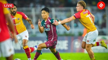 Mohun Bagan Super Giant vs East Bengal FC Live Score: A win today will push either team towards the ISL title. (Photo: Mohun Bagan via X)