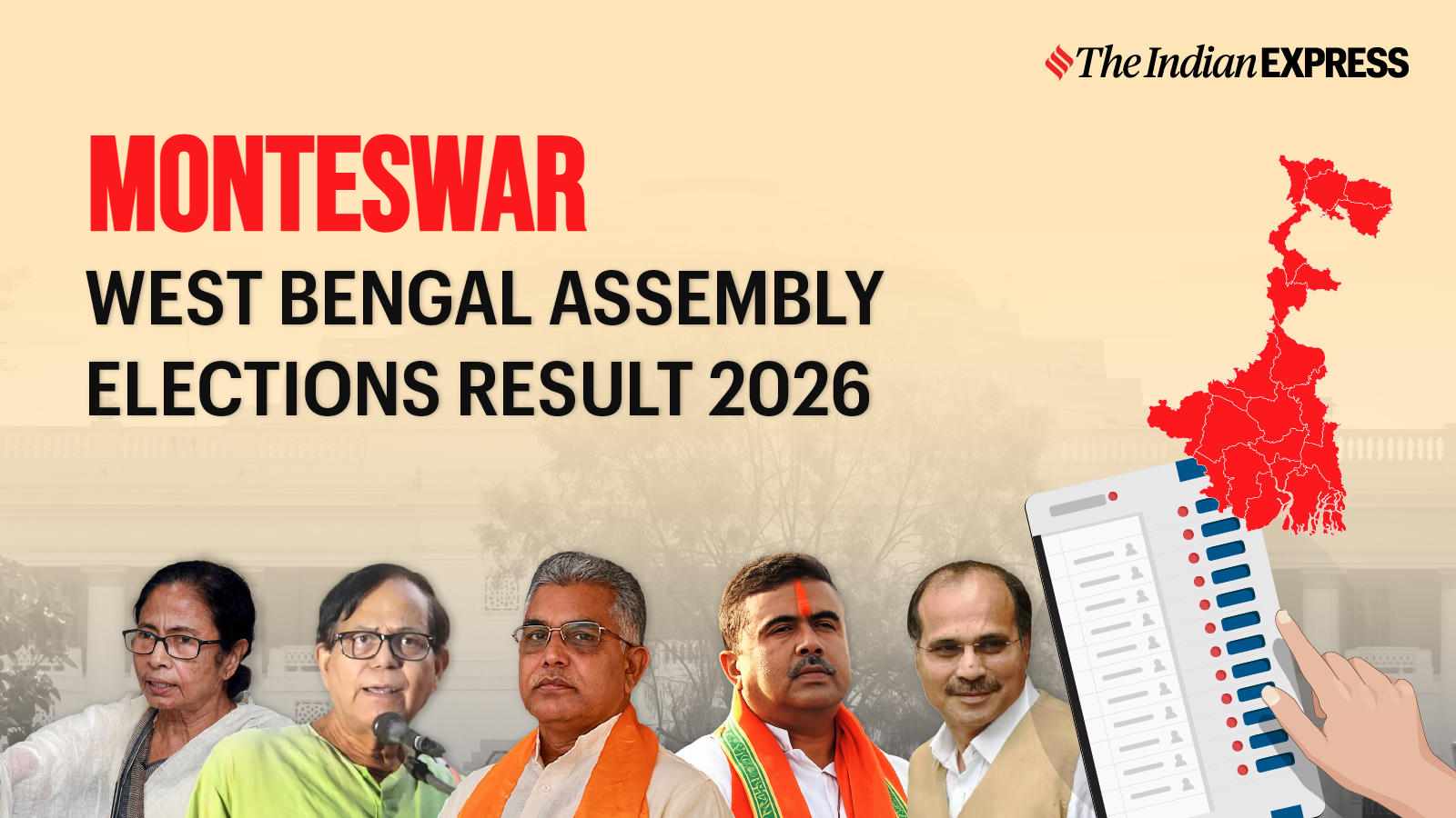 Monteswar Assembly Election Result 2026 Live: Saikat Panja of BJP is leading