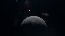 Researchers simulate 30 million routes to find a cheaper moon trajectory that keeps the spacecraft connected to Earth for the entire journey. (Image: Nasa)