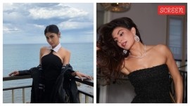 Disha Patani cheers for Mouni Roy and Jacqueline Fernandez at Cannes Film Festival.