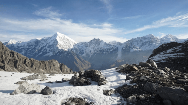 mountain peaks