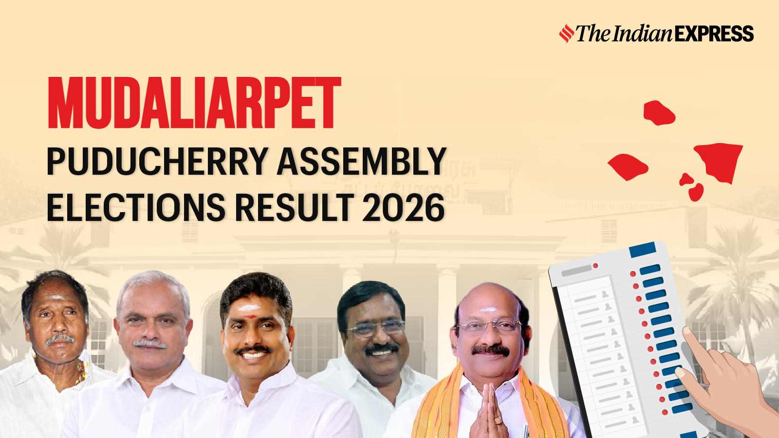 Mudaliarpet Assembly Election Result 2026 LIVE: Winner, Vote Share and Party-wise Trends