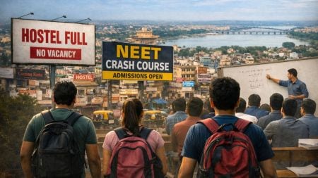 Ahead of NEET UG retest, a scramble again for rooms, crash courses in Kota