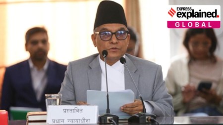 Nepal's new Chief Justice, Dr Manoj Kumar Sharma.