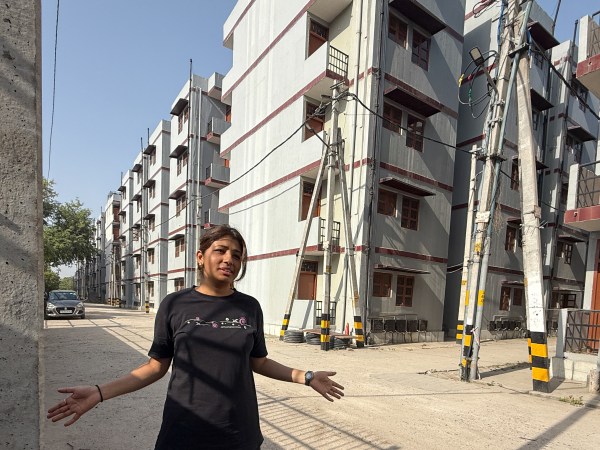 Savda Ghevra, Savda Ghevra families relocated, families relocated from slums, families relocated from slums near PM residence, jhuggi dwellers, DUSIB flats, DUSIB flats in Savda Ghevra, delhi news, India news, Indian express, current affairs