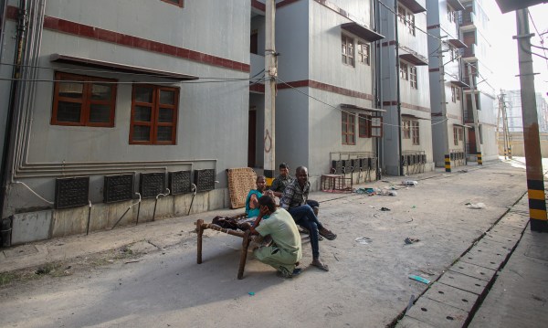 Savda Ghevra, Savda Ghevra families relocated, families relocated from slums, families relocated from slums near PM residence, jhuggi dwellers, DUSIB flats, DUSIB flats in Savda Ghevra, delhi news, India news, Indian express, current affairs