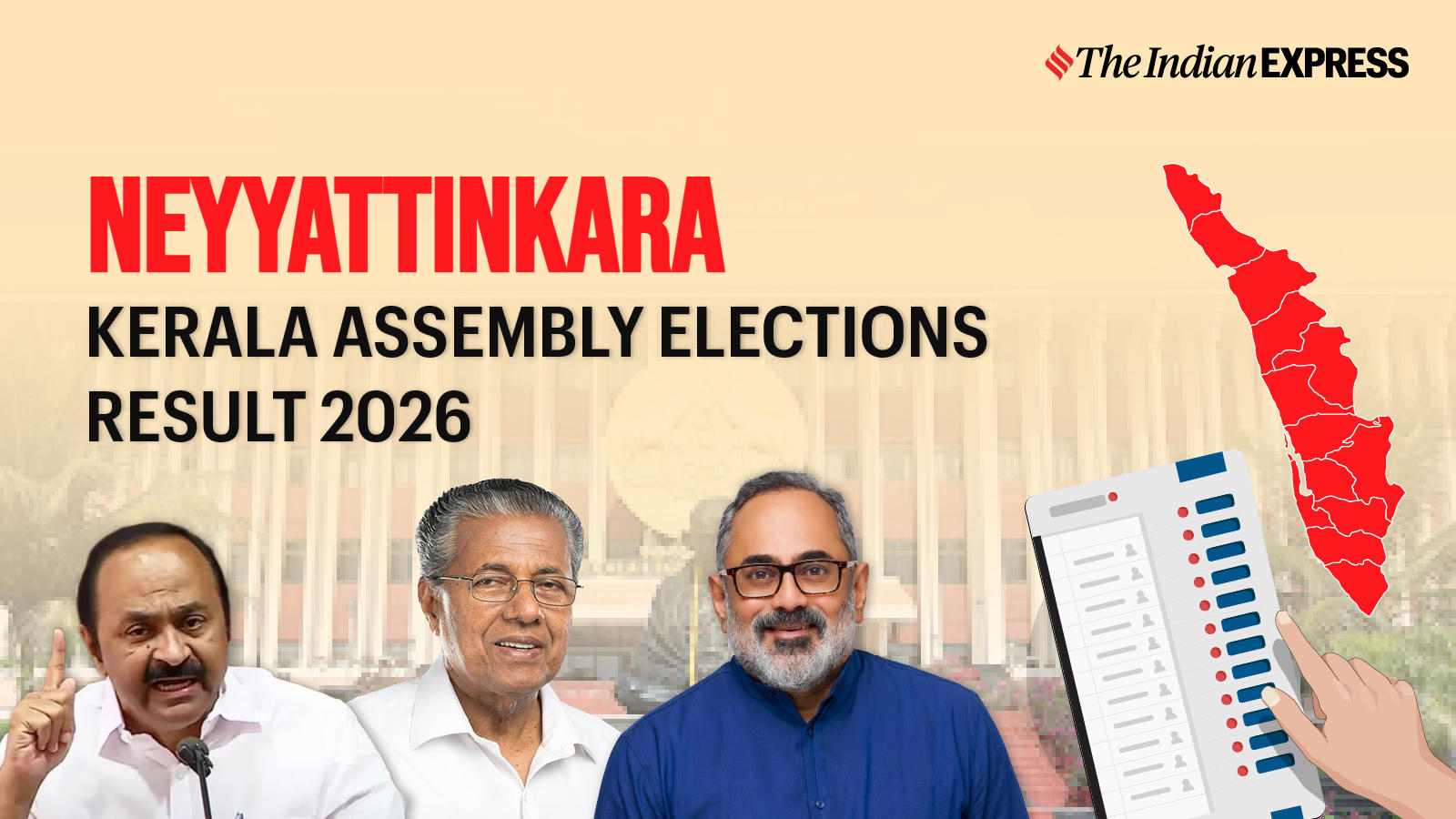 Neyyattinkara Assembly Election Result 2026 LIVE: Winner, Vote Share and Party-wise Trends