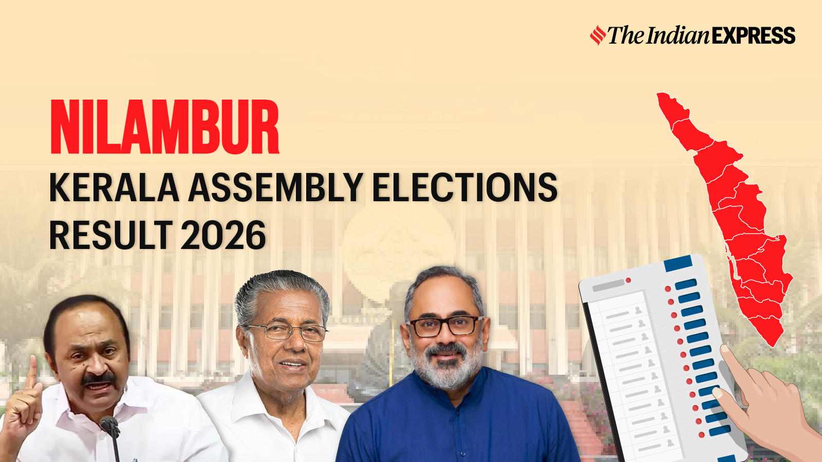 Nilambur Assembly Election Result 2026 LIVE: Winner, Vote Share and Party-wise Trends