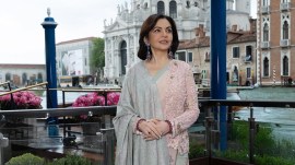Nita Ambani at the Venice Biennale