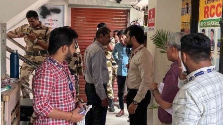 NEET paper leak row, NEET paper leak, NEET paper leak row doctor detained, NEET-UG 2026 paper leak, CBI arrest Pune, P V Kulkarni Chemistry lecturer, National Testing Agency, NTA paper leak investigation, Pune coaching center raid, Shivraj Motegaokar RCC Latur, medical entrance exam fraud India, Ministry of Education NEET probe, Manisha Waghmare arrest, Latur coaching industry scandal, May 3 NEET exam breach