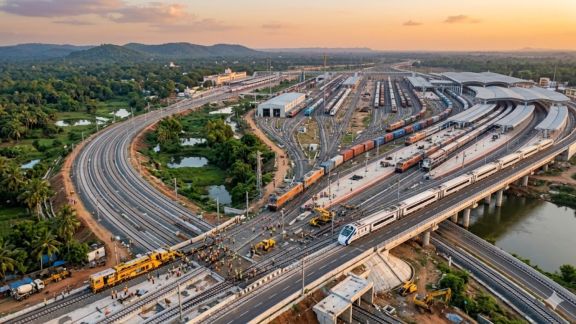Odisha rail network to support 500 more trains after expansion: Ashwini Vaishnaw (Image generated using AI)