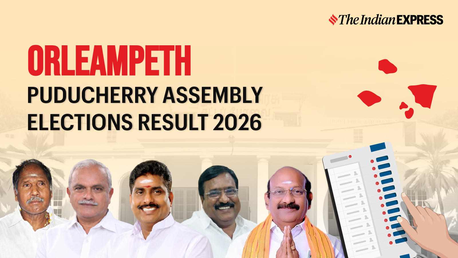 Orleampeth Assembly Election Result 2026 LIVE: Winner, Vote Share and Party-wise Trends