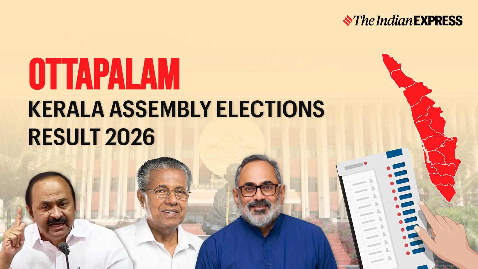 Ottapalam Assembly Election Result 2026 LIVE: Winner, Vote Share and Party-wise Trends