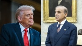 trump and shehbaz sharif