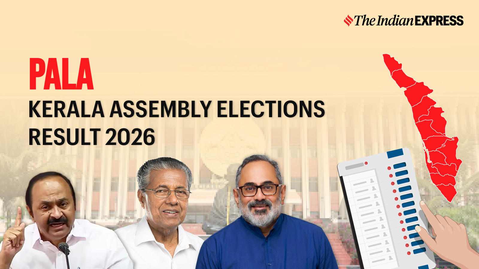 Pala Assembly Election Result 2026 LIVE: Winner, Vote Share and Party-wise Trends