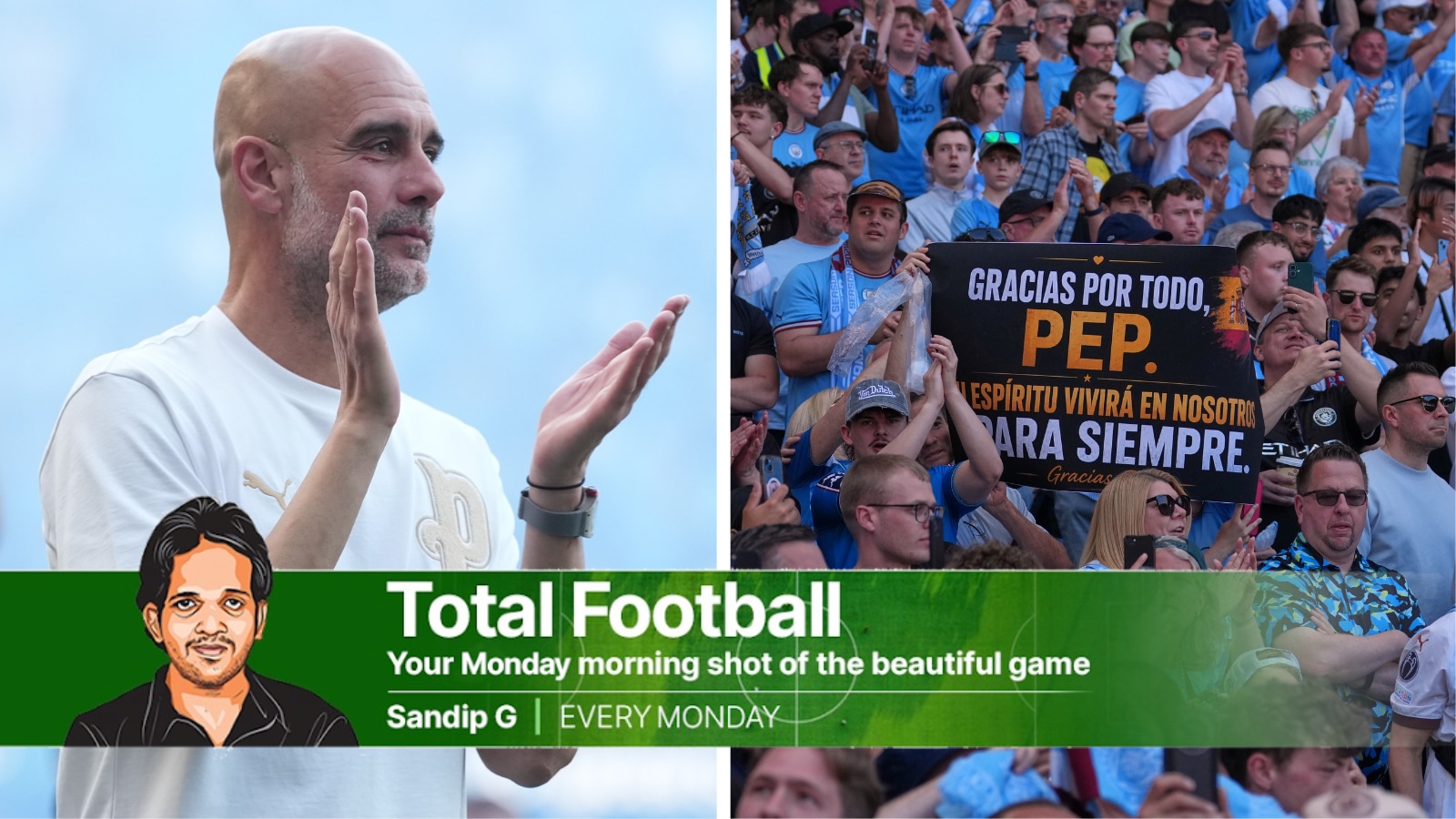 A bit of Pep Guardiola in every English football game, from Premiership to Sunday leagues