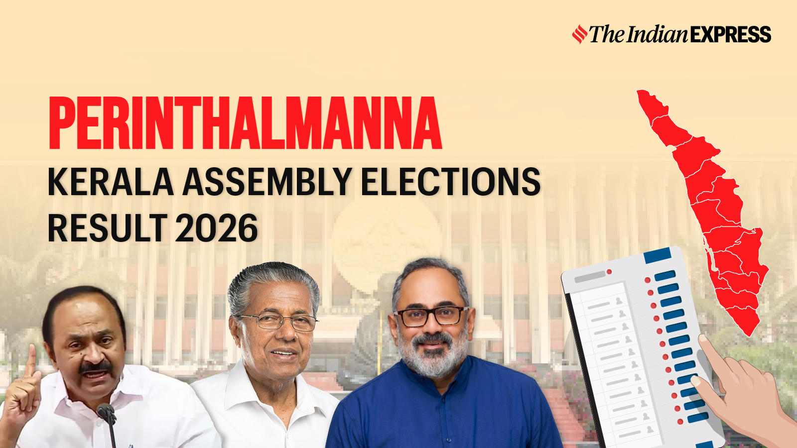 Perinthalmanna Assembly Election Result 2026 LIVE: Winner, Vote Share and Party-wise Trends