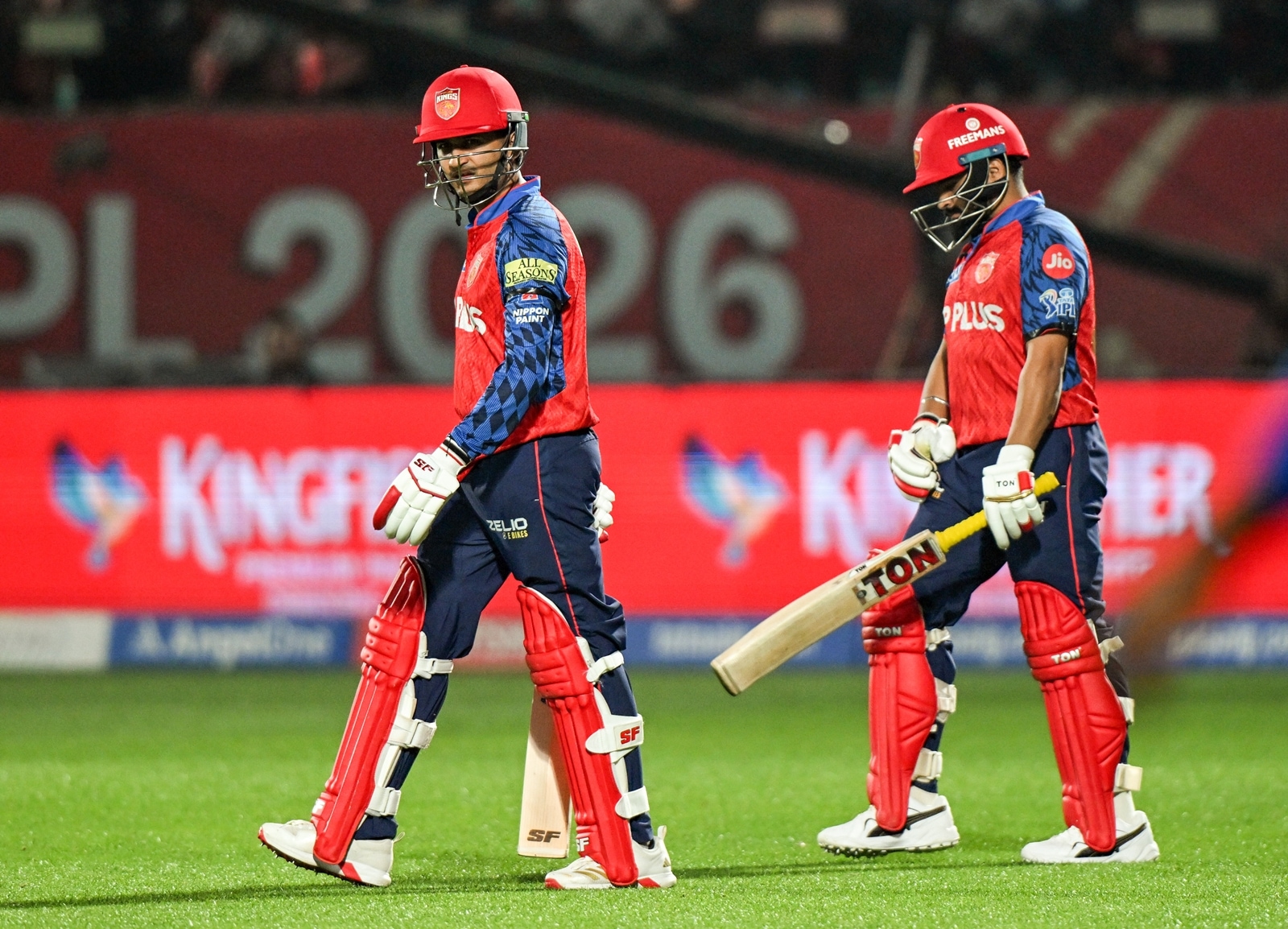 In the five defeats, PBKS's opening stand of Priyansh Arya and Prabhsimran Singh has made 171 runs at an average of 34.2. (ANI Photo)