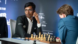 Having played the Super Chess Classic Romania twice before, Praggnanandhaa is yet to lose a single game. (Lennart Ootes)