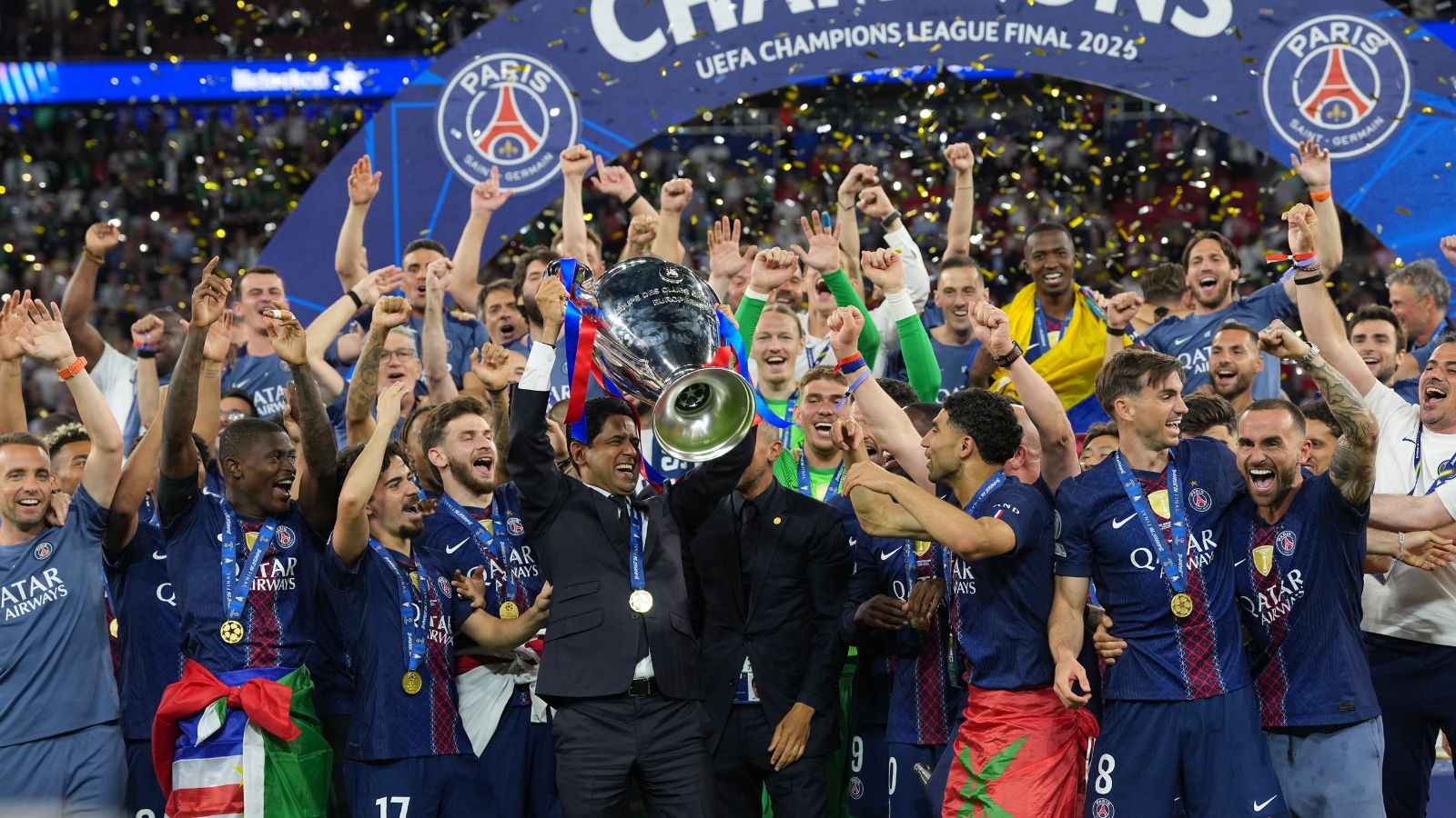 PSG crowned UEFA Champions League winners; Arsenal crumble in penalty shootout
