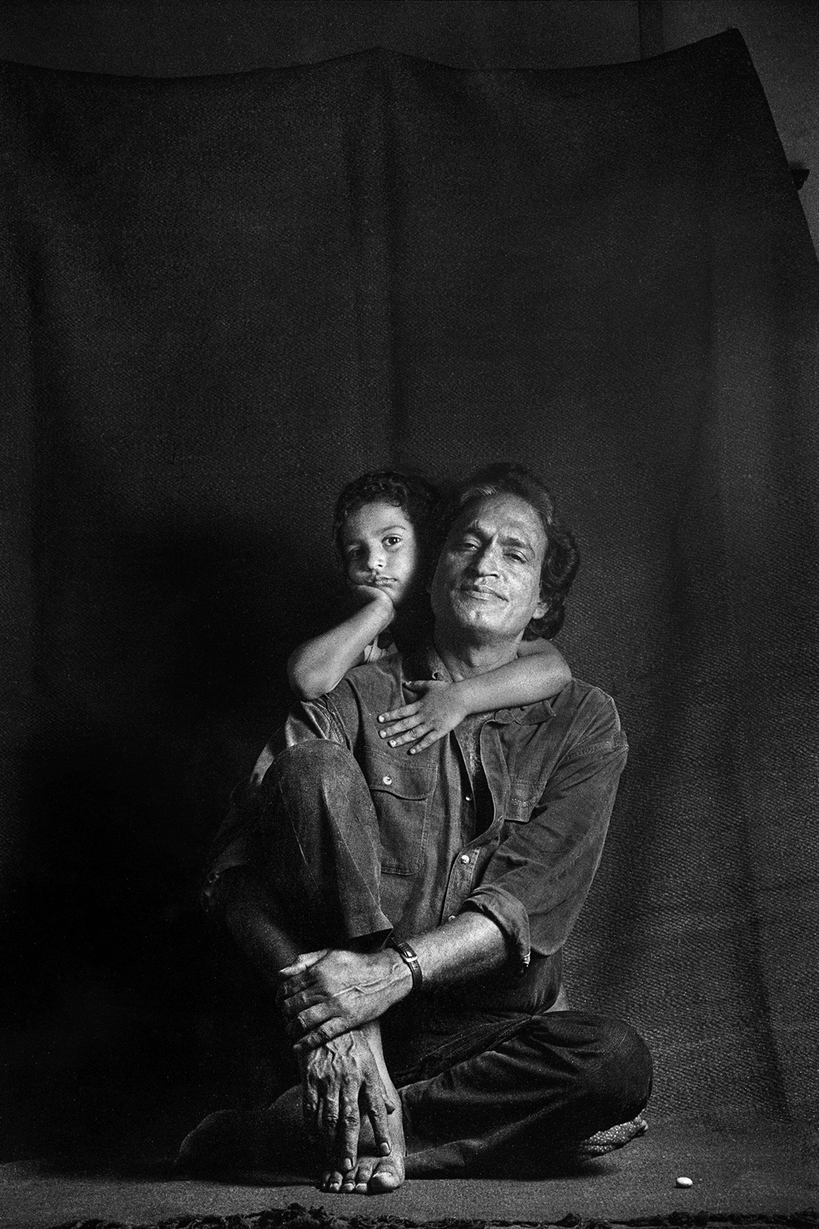 Raghu Rai with Avani Rai