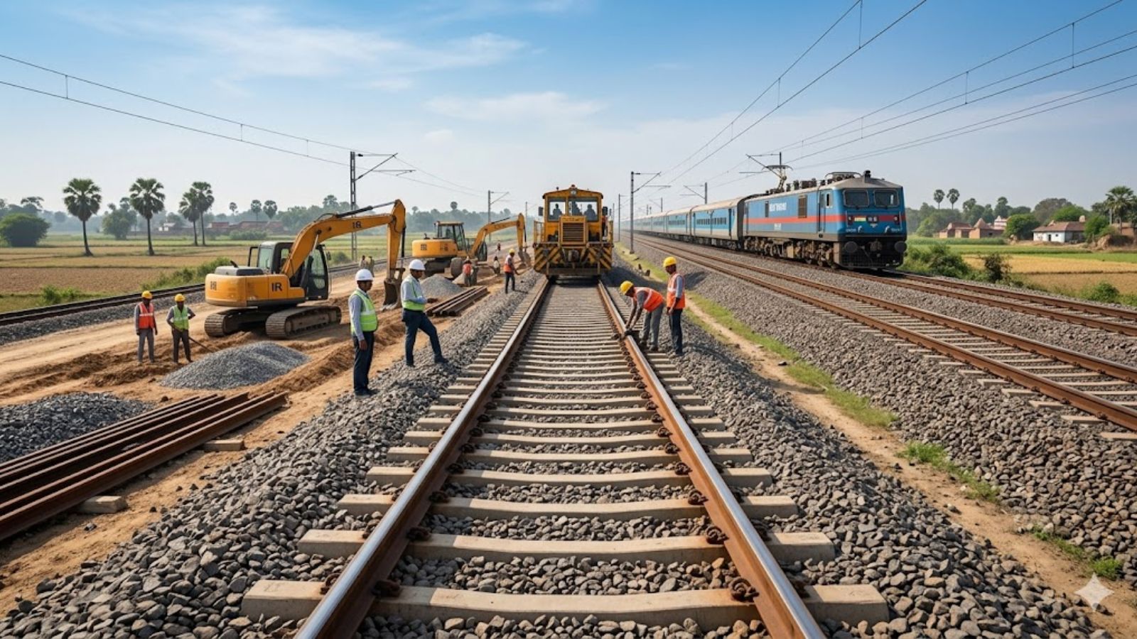  Rs 962 crore third line project approved in Bihar (Image generated using AI)