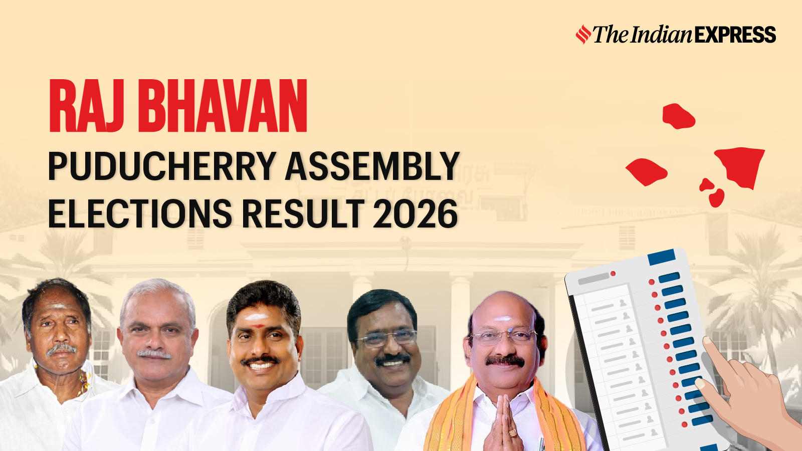 Raj Bhavan Assembly Election Result 2026 LIVE: Winner, Vote Share and Party-wise Trends