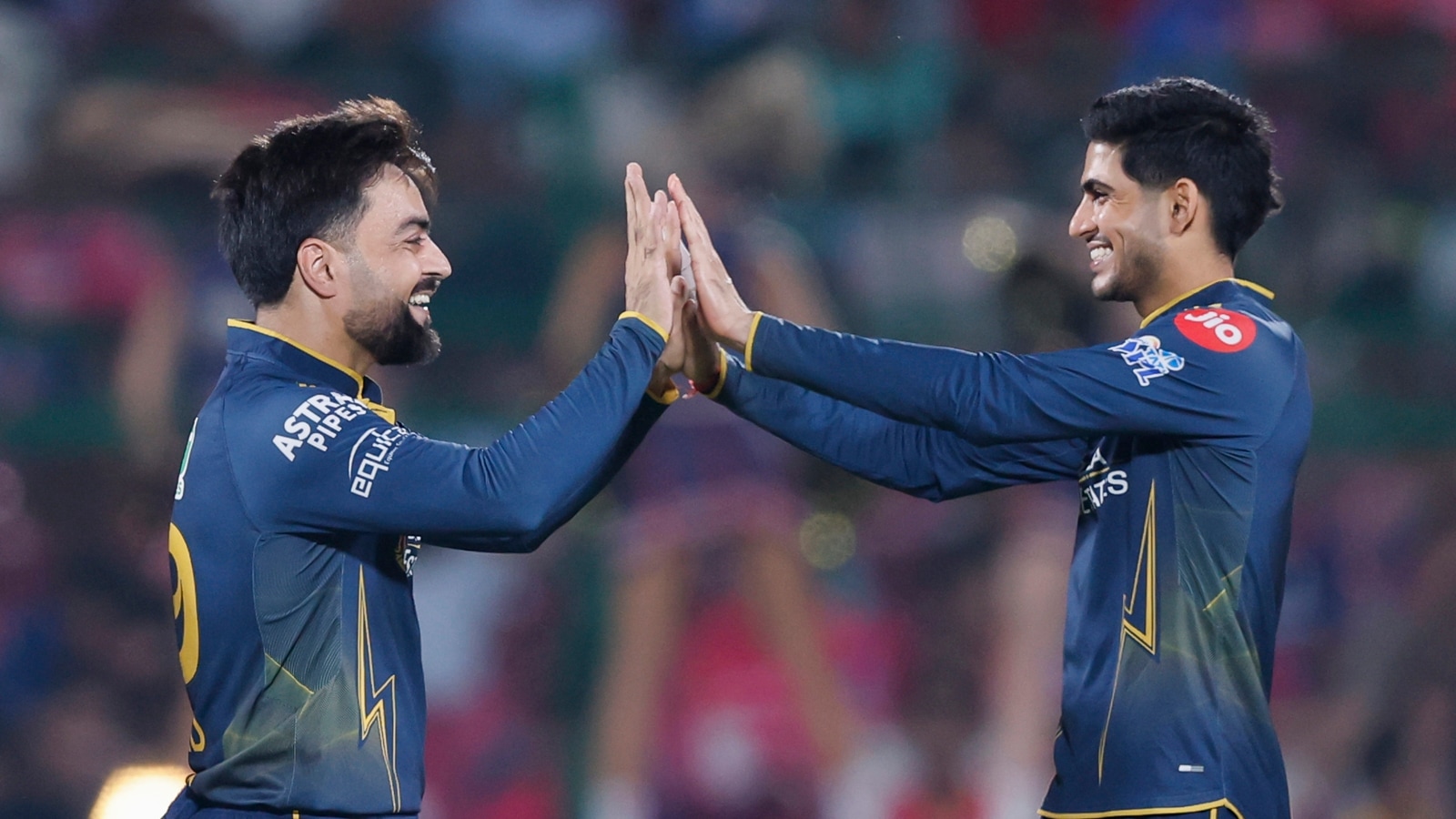 Gujarat move to 2nd place: Gill, Rashid architects of GT’s 77-run win over RR